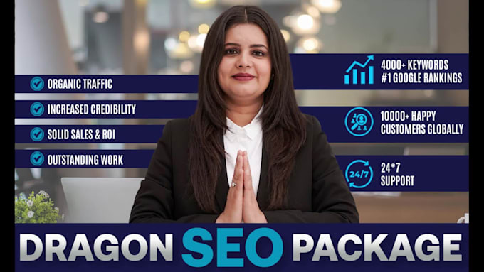 do dragon white hat off page SEO package with high quality backlinks building