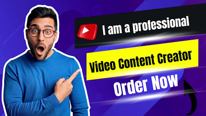 professional youtube video content creator and video editor