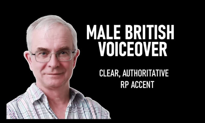 record your british male voiceover