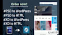 convert your PSD design into HTML