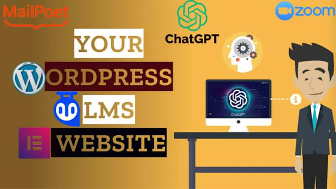 develop wordpress elearning learndash, buddyboss, tutor lms website