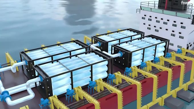 do industrial product 3d animation, 3d model and rendering