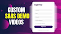 design custom saas demo videos or b2b startups