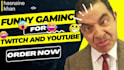 do funny gaming video editing with free thumbnail