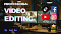 do professional video editing