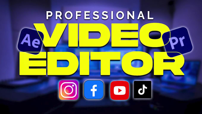 do professional video editing for youtube and business video ads