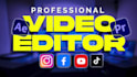 do professional video editing for youtube and business video ads