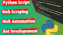do python scripting, coding, web automation, and scraping