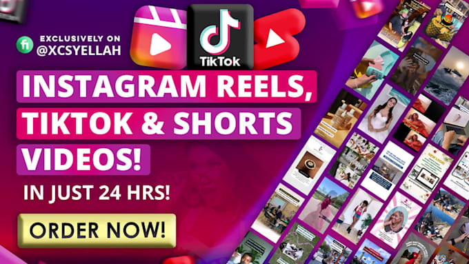 edit your instagram reels, yt shorts and tiktok videos