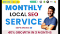 do monthly local SEO services for gbp ranking