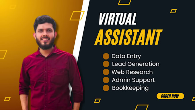 be your personal virtual assistant , canva designer
