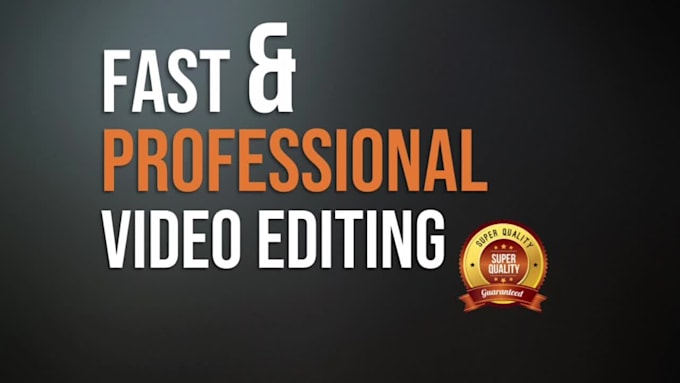 do professional editing for youtube vlogs, video editors