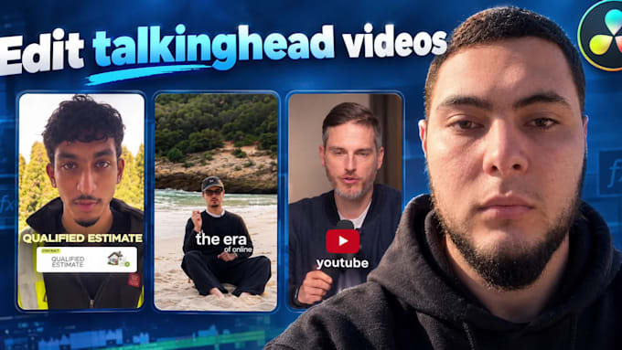 edit talking head videos for reels shorts and tiktok