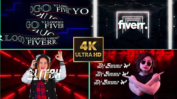 do picture and logo animation vj loop dj visuals