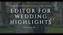 do cinematic wedding video highlights
