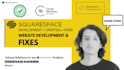 develop squarespace website or help you edit or review it