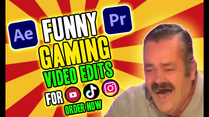 Do funny gaming video editing for your youtube, tiktok, and reel by  Sofrun160 | Fiverr