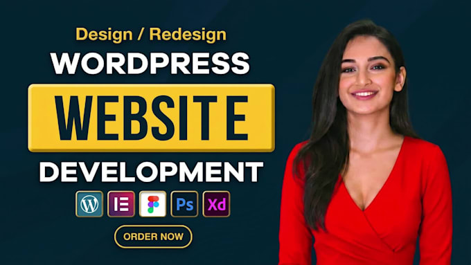 design, redesign, develop wordpress website with elementor
