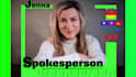 record a spokesperson video on greenscreen
