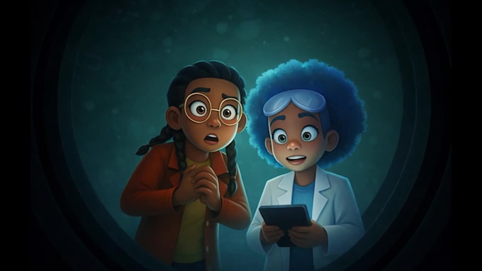 create 2d animated short film for you