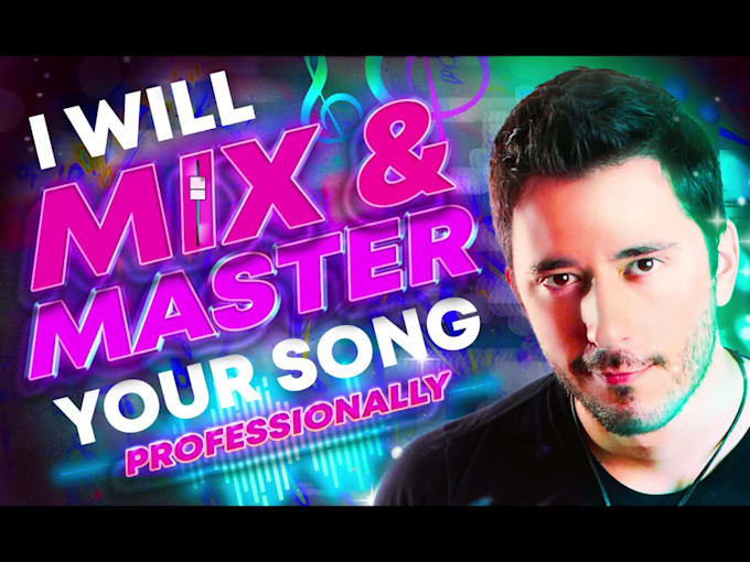 mix and master your rap, trap, edm, pop or rock song