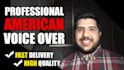 voice over 300 words for 5 dollars, professional and cheap