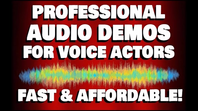 Create, edit, and mix demo reels for voice actors and actresses by ...