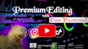 edit your long form videos, instagram reels, youtube shorts videos and tiktok