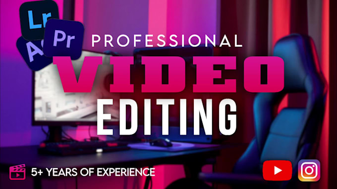 do professional video editing