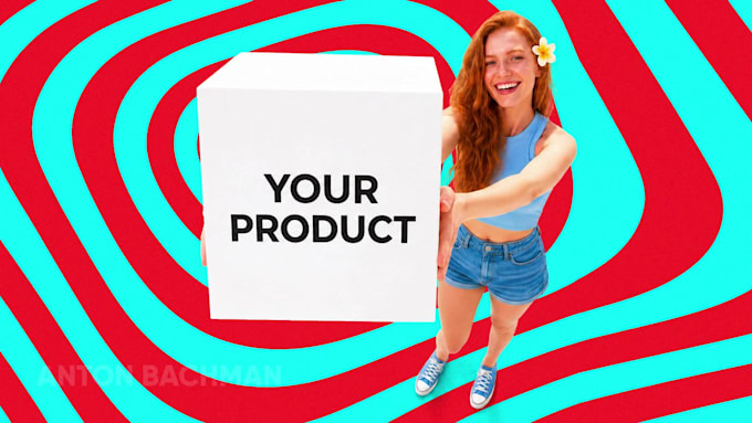 create a 2d animated product video ad for tiktok, shopify, amazon
