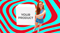 create a 2d animated product video ad for tiktok, shopify, amazon