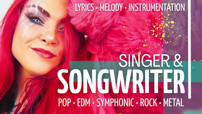 be your professional female singer and songwriter