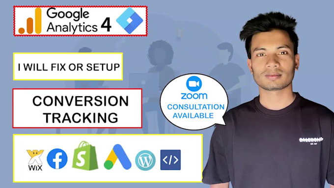 setup google analytics 4,  ga4 ecommerce tracking , ga4 server side tracking