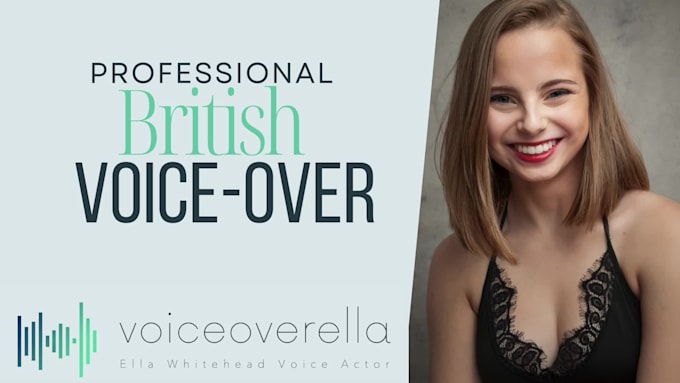 record a professional british female voice over for you