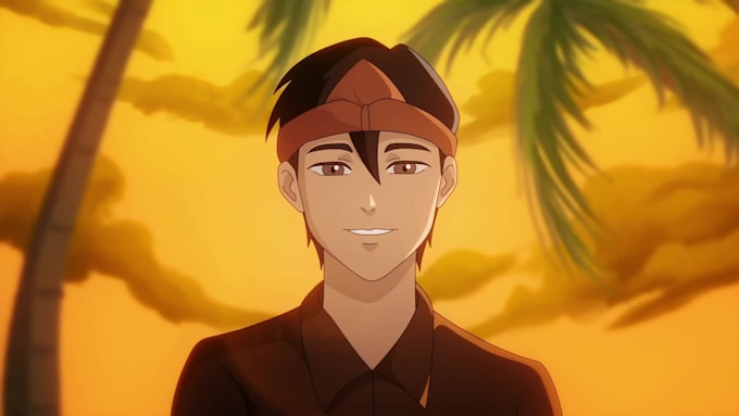 make 2d animation video cartoon video anime animation character animation