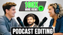do multi camera podcast audio and video editing for youtube