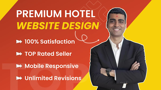 design a luxury hotel or airbnb booking website