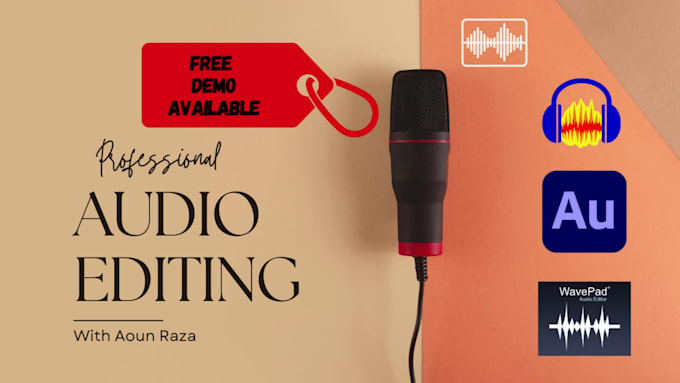 clean, edit, fix and master your audio
