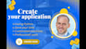 create your application with python