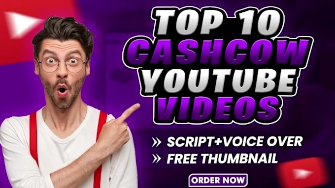 make top 10  faceless cash cow youtube videos