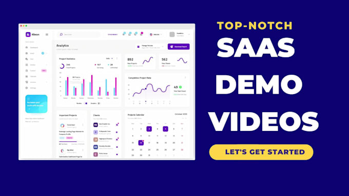 create saas demo video for your business, brand or service