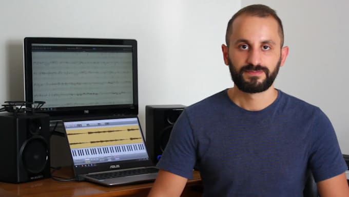 create sheet music, tab, midi or pdf out of any audio