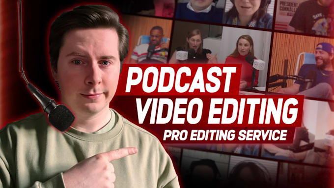edit, mix and master your video podcast