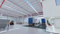 do industrial 3d animation factory plant and warehouse walkthrough