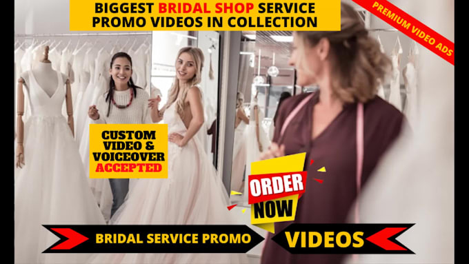 create bridal shop promo video