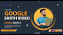 create google earth zoom in videos