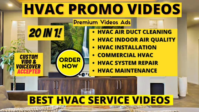 create unlimited custom hvac service explainer video