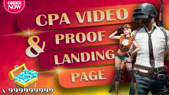 cpa video proof, a high quality cpa landing page