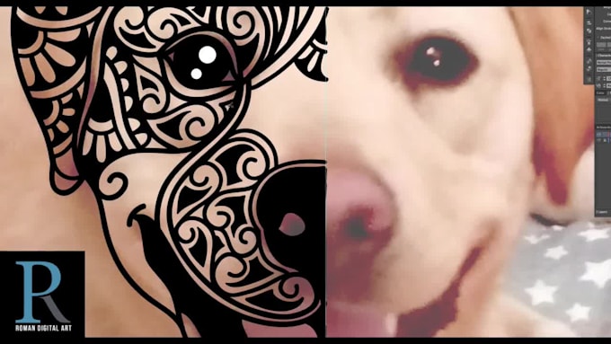 create detailed vector illustrations for laser engraving and cnc machines