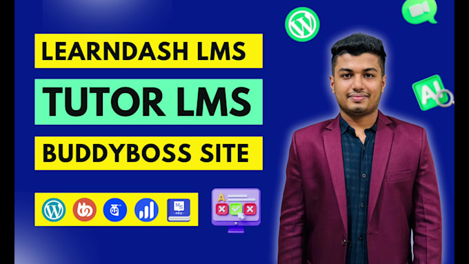 create elearning website with tutor lms, buddyboss, learndash, masterstudy